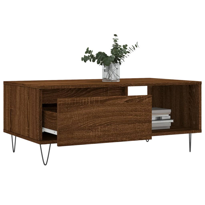 Soffbord 90X50X36,5 Cm Konstruerat Trä
