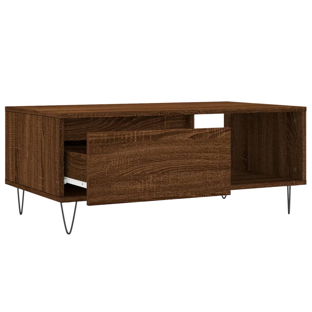 Soffbord 90X50X36,5 Cm Konstruerat Trä