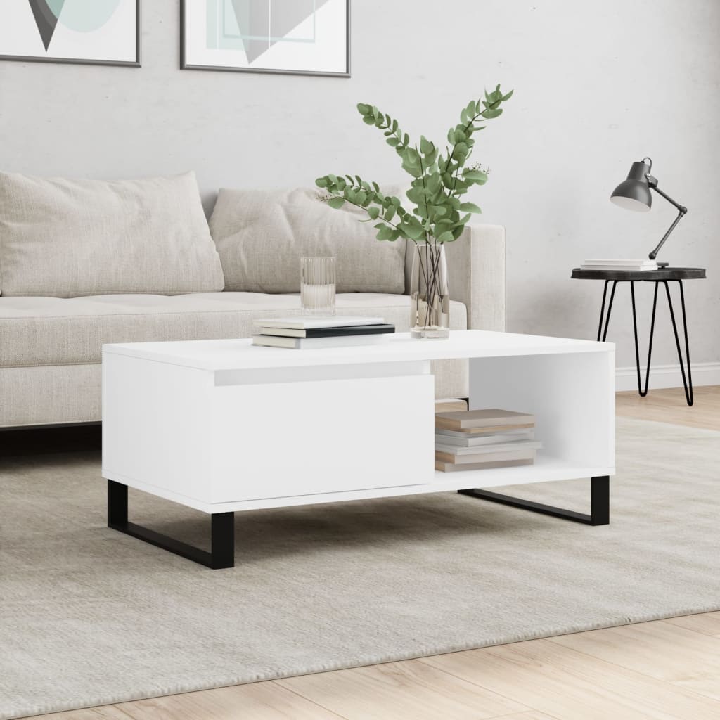 Soffbord Åldrat Trä 90X50X36,5 Cm Konstruerat Trä
