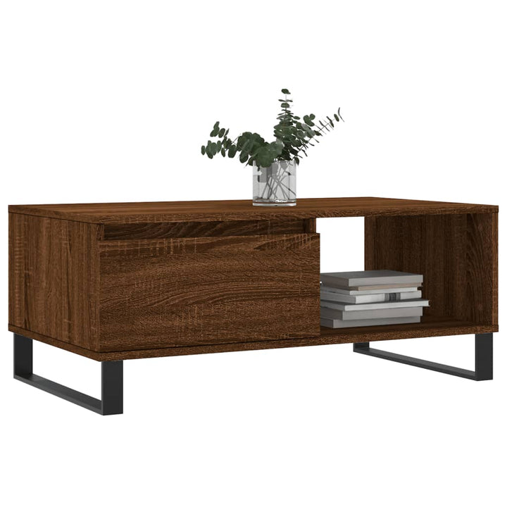 Soffbord 90X50X36,5 Cm Konstruerat Trä