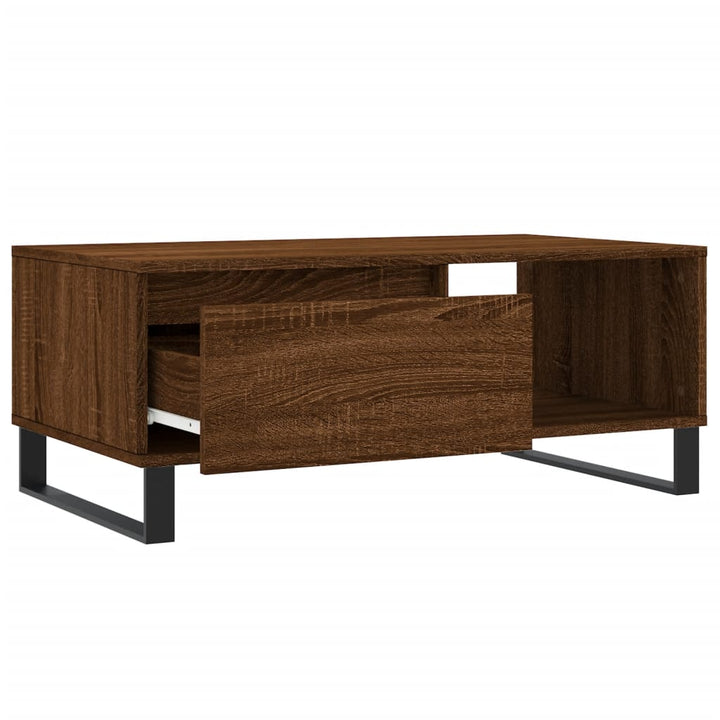 Soffbord 90X50X36,5 Cm Konstruerat Trä
