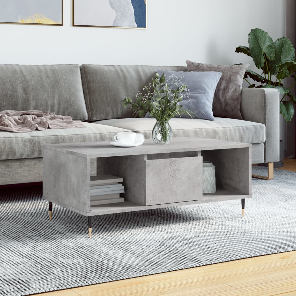 Soffbord 90X50X36,5 Cm Konstruerat Trä