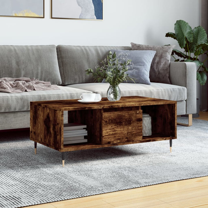 Soffbord 90X50X36,5 Cm Konstruerat Trä