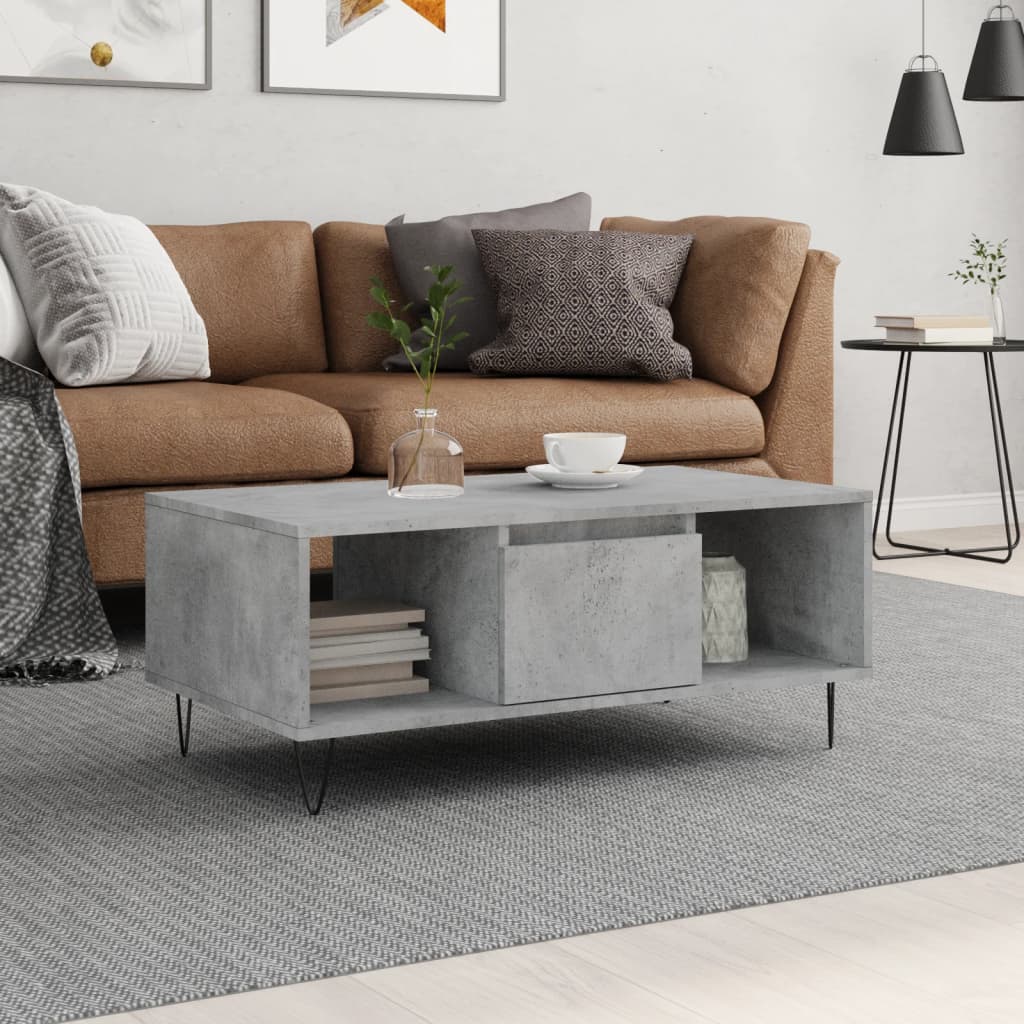 Soffbord 90X50X36,5 Cm Konstruerat Trä