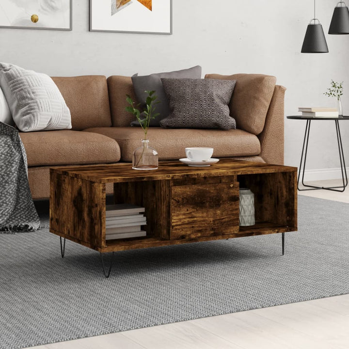 Soffbord 90X50X36,5 Cm Konstruerat Trä