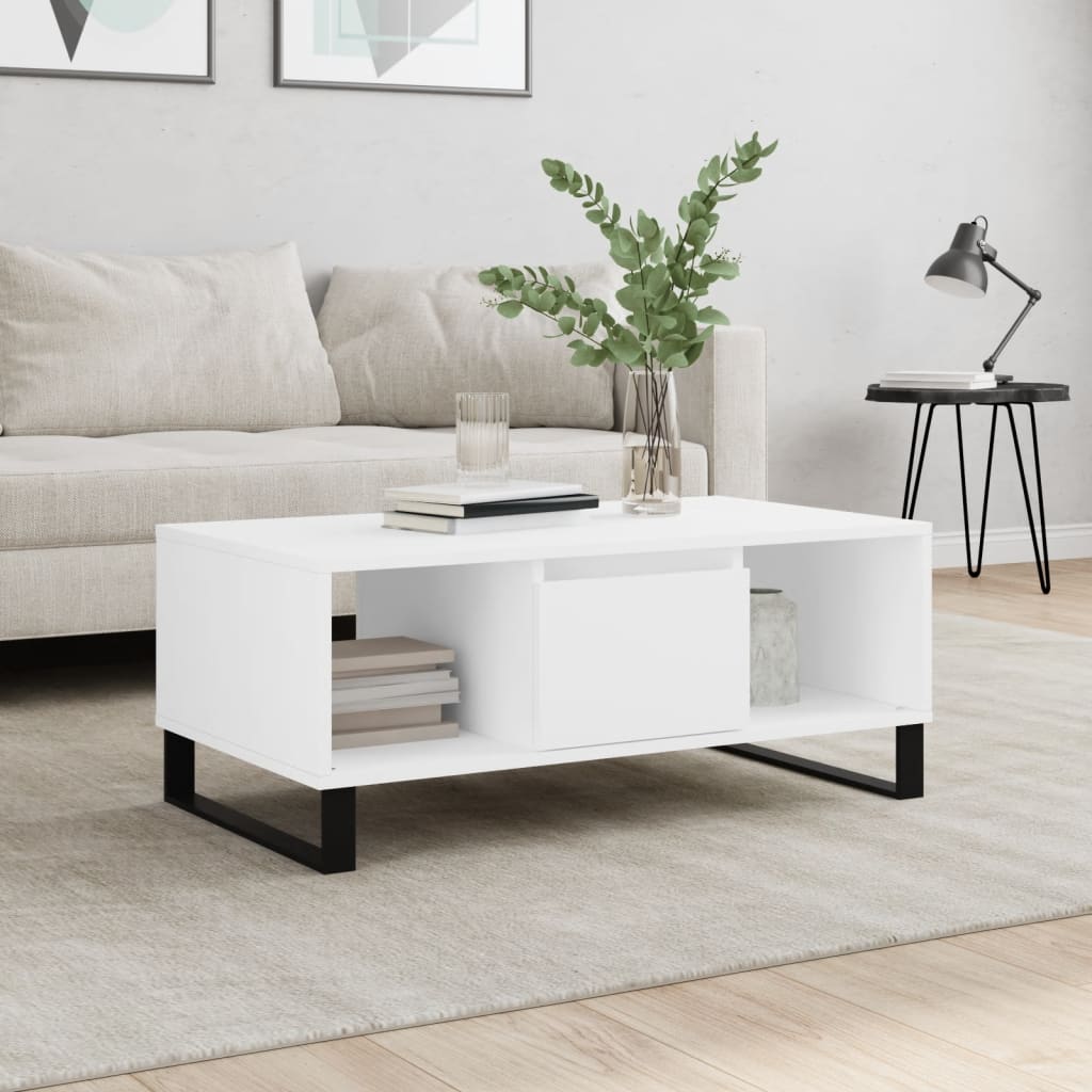 Soffbord 90X50X36,5 Cm Konstruerat Trä