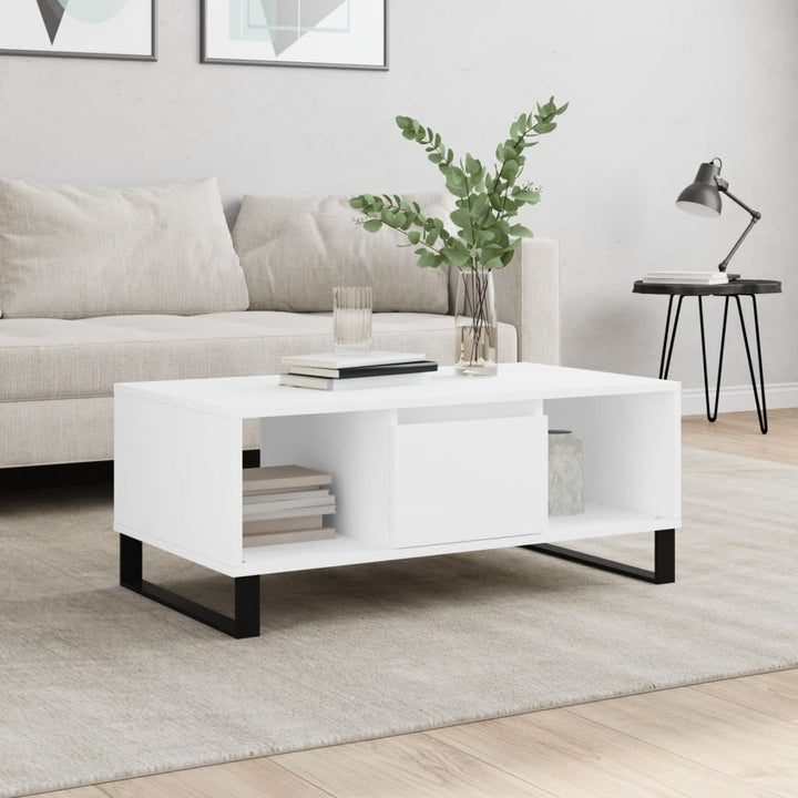 Soffbord 90X50X36,5 Cm Konstruerat Trä
