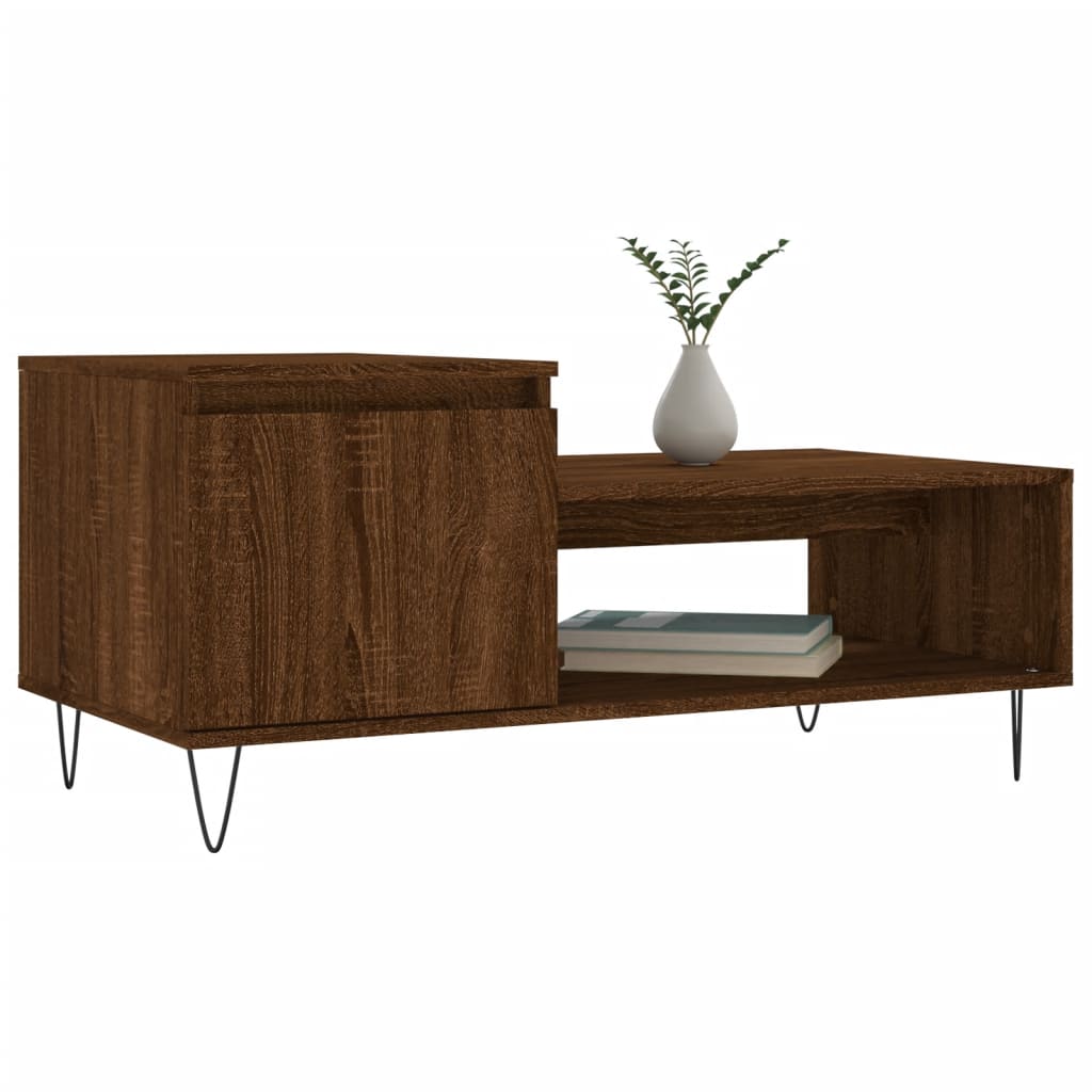 Soffbord 100X50X45 Cm Konstruerat Trä