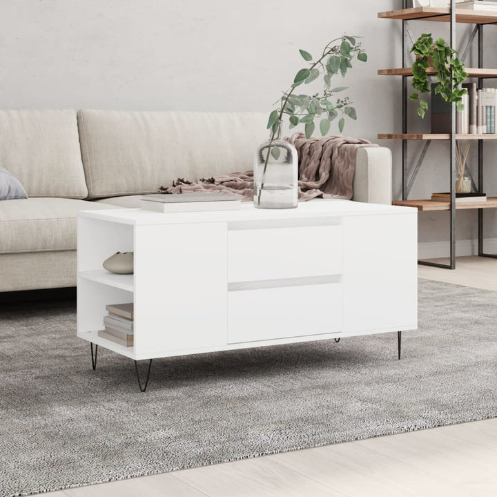 Soffbord 102X44,5X50 Cm Konstruerat Trä