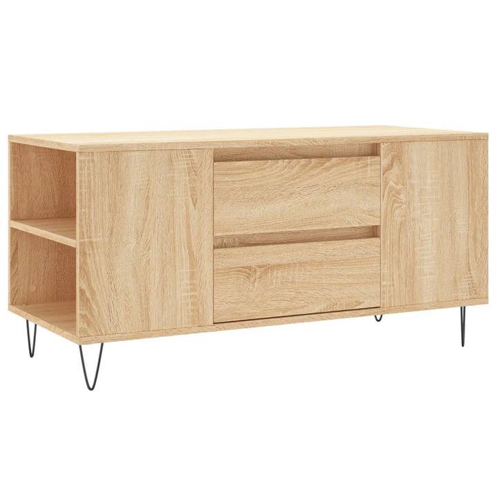 Soffbord Sonoma-Ek 102X44,5X50 Cm Konstruerat Trä