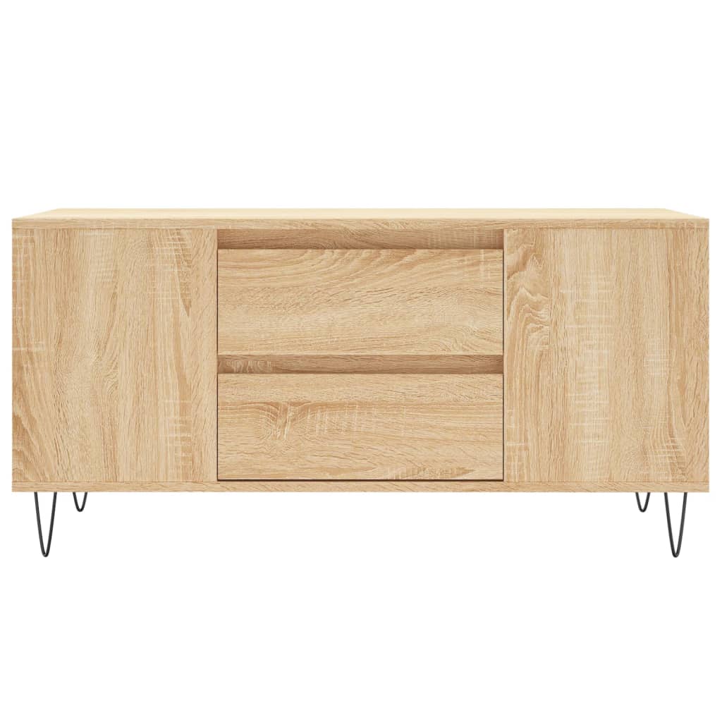 Soffbord Sonoma-Ek 102X44,5X50 Cm Konstruerat Trä