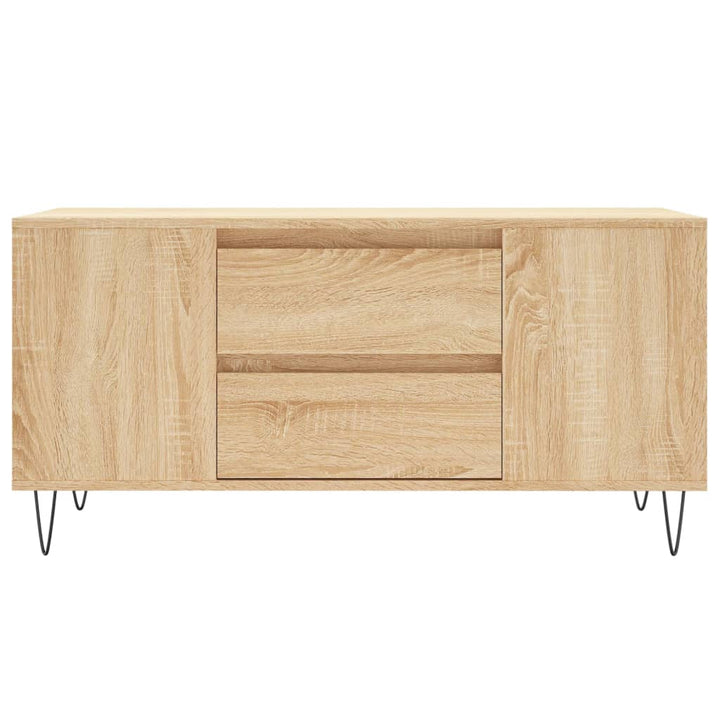 Soffbord Sonoma-Ek 102X44,5X50 Cm Konstruerat Trä