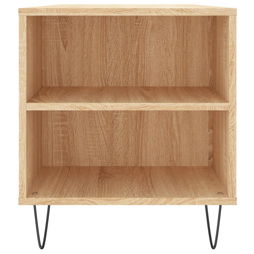 Soffbord Sonoma-Ek 102X44,5X50 Cm Konstruerat Trä