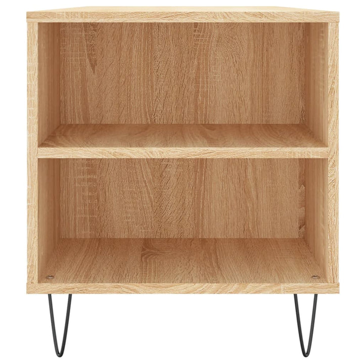 Soffbord Sonoma-Ek 102X44,5X50 Cm Konstruerat Trä