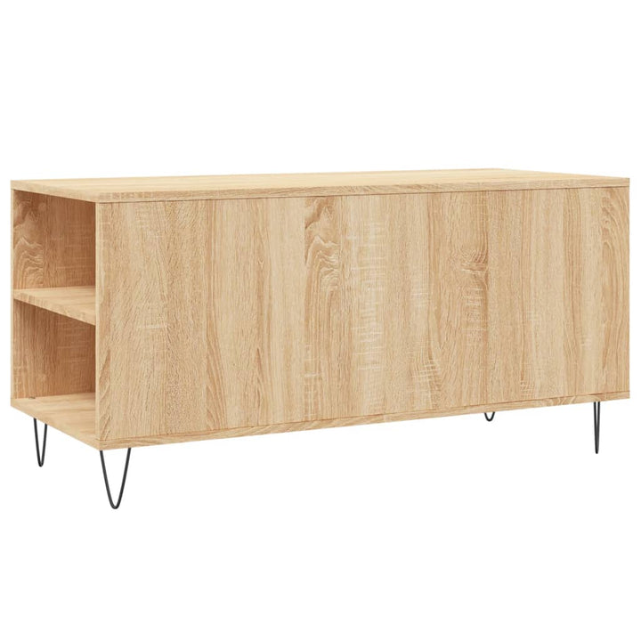 Soffbord Sonoma-Ek 102X44,5X50 Cm Konstruerat Trä