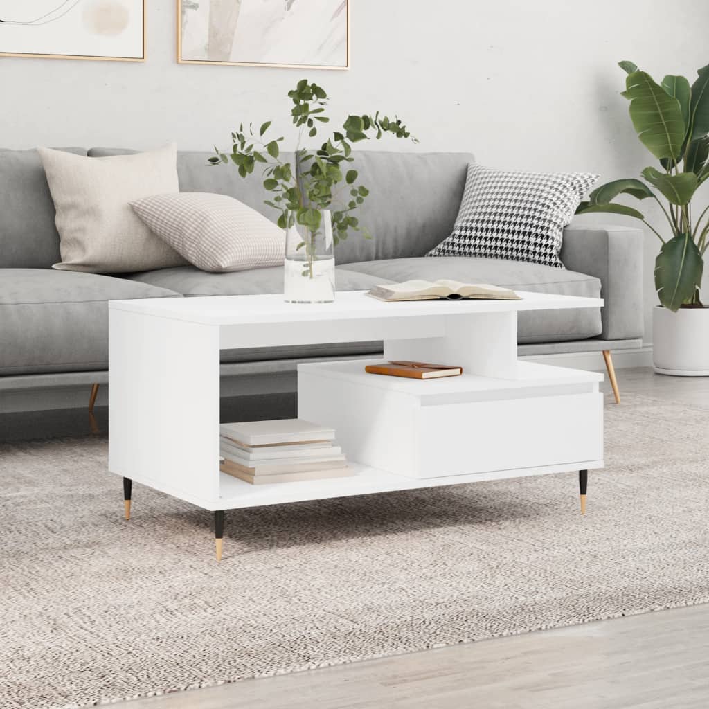 Soffbord 90X49X45 Cm Konstruerat Trä