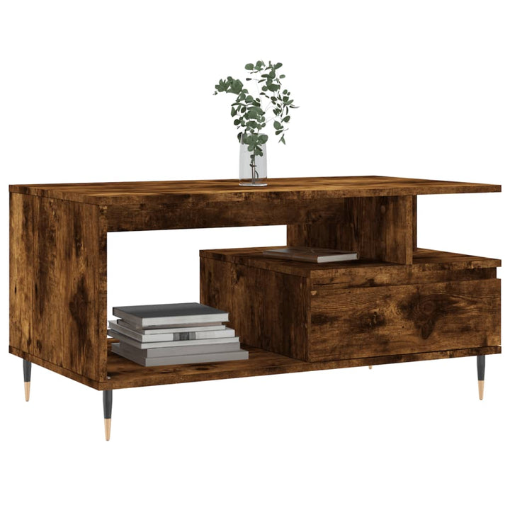 Soffbord 90X49X45 Cm Konstruerat Trä