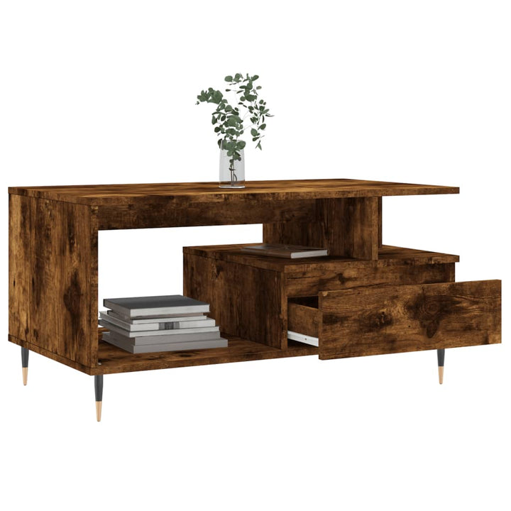 Soffbord 90X49X45 Cm Konstruerat Trä