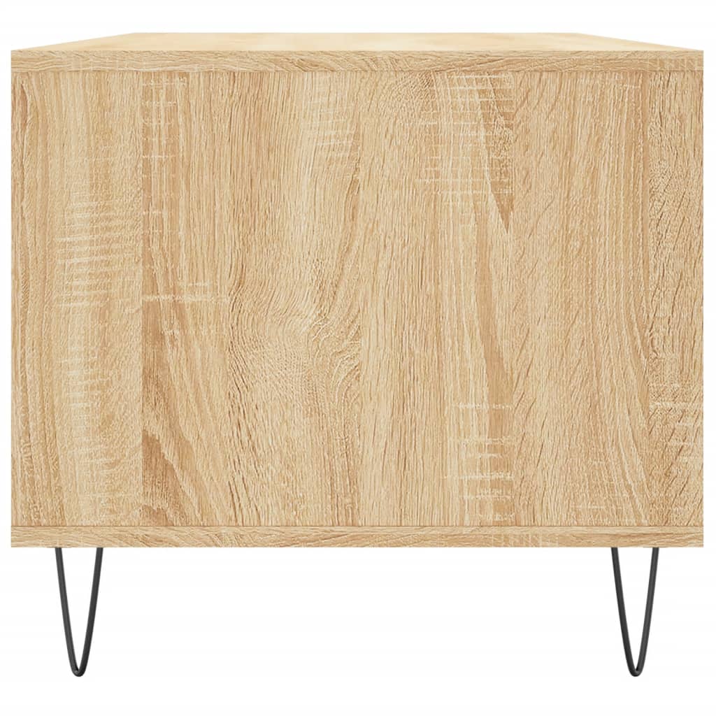 Soffbord Sonoma-Ek 90X49X45 Cm Konstruerat Trä