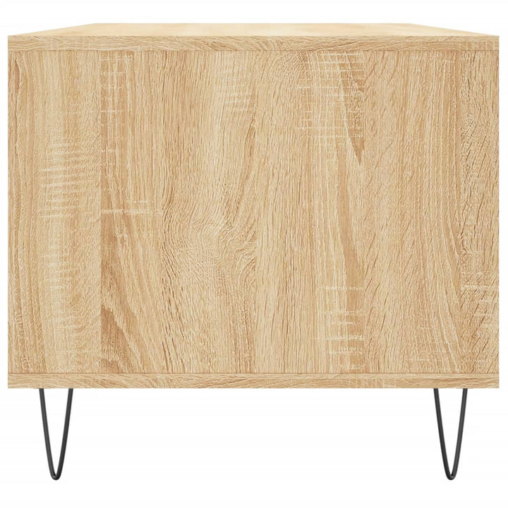 Soffbord Sonoma-Ek 90X49X45 Cm Konstruerat Trä
