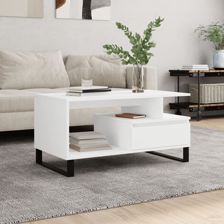 Soffbord 90X49X45 Cm Konstruerat Trä