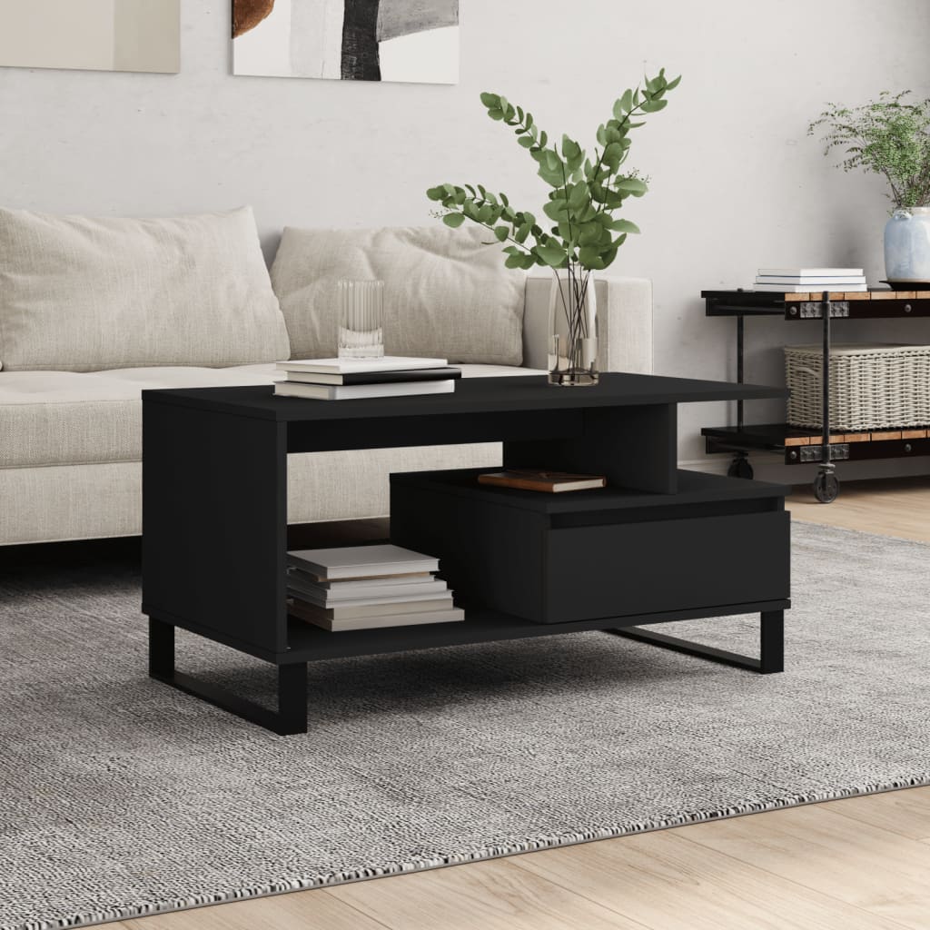 Soffbord 90X49X45 Cm Konstruerat Trä