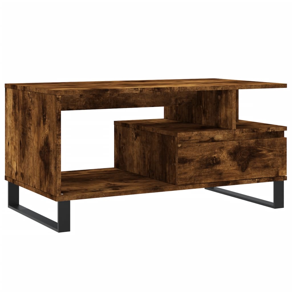 Soffbord 90X49X45 Cm Konstruerat Trä