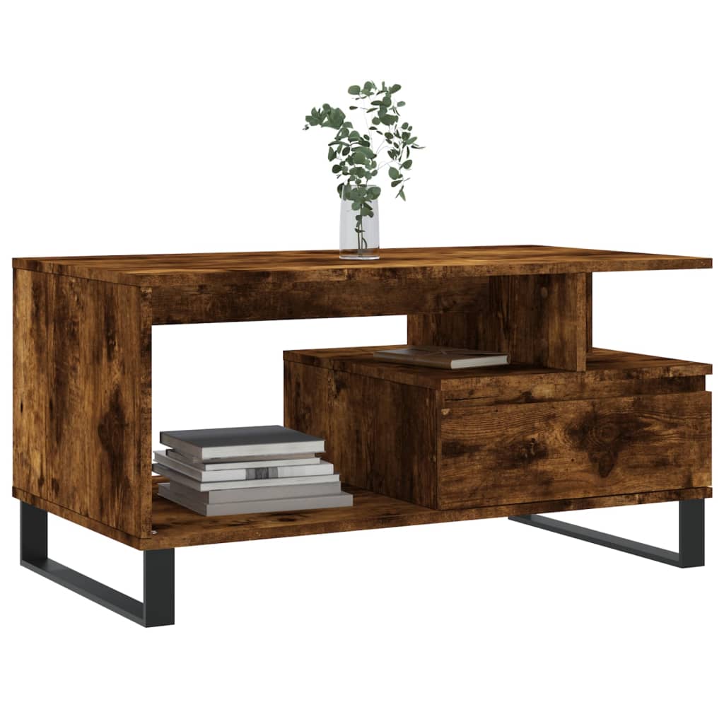 Soffbord 90X49X45 Cm Konstruerat Trä