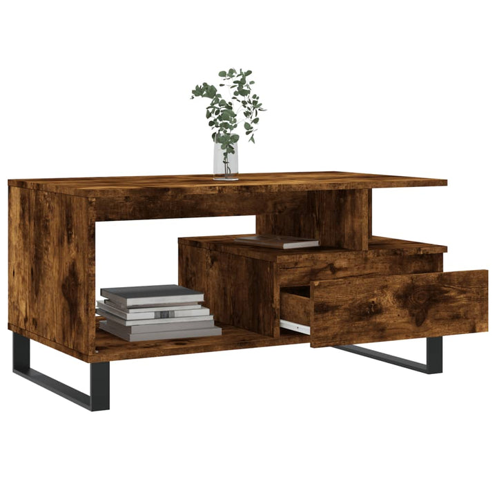 Soffbord 90X49X45 Cm Konstruerat Trä