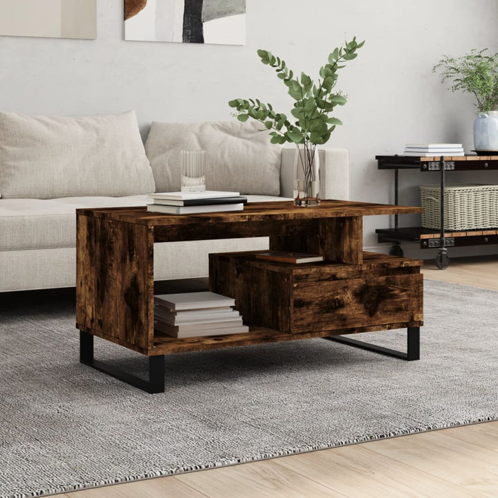 Soffbord 90X49X45 Cm Konstruerat Trä