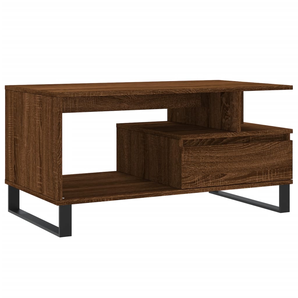 Soffbord 90X49X45 Cm Konstruerat Trä