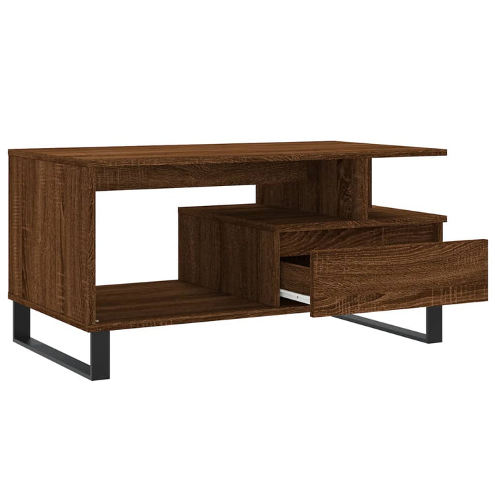 Soffbord 90X49X45 Cm Konstruerat Trä