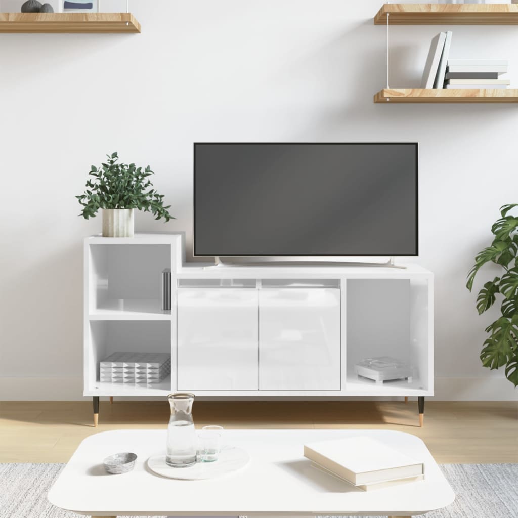 Tv-Skåp Sonoma-Ek 100X35X55 Cm Konstruerat Trä