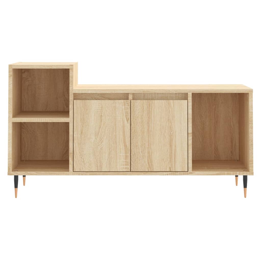 Tv-Skåp Sonoma-Ek 100X35X55 Cm Konstruerat Trä