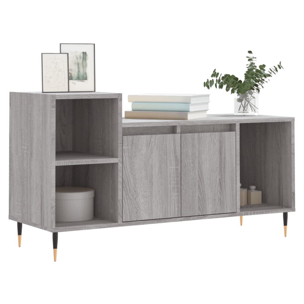 Tv-Bänk 100X35X55 Cm Konstruerat Trä
