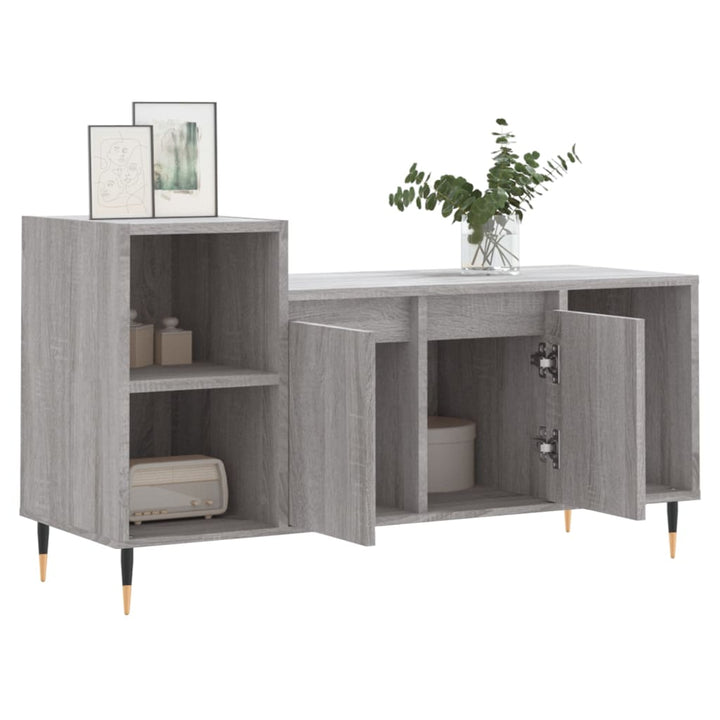 Tv-Bänk 100X35X55 Cm Konstruerat Trä