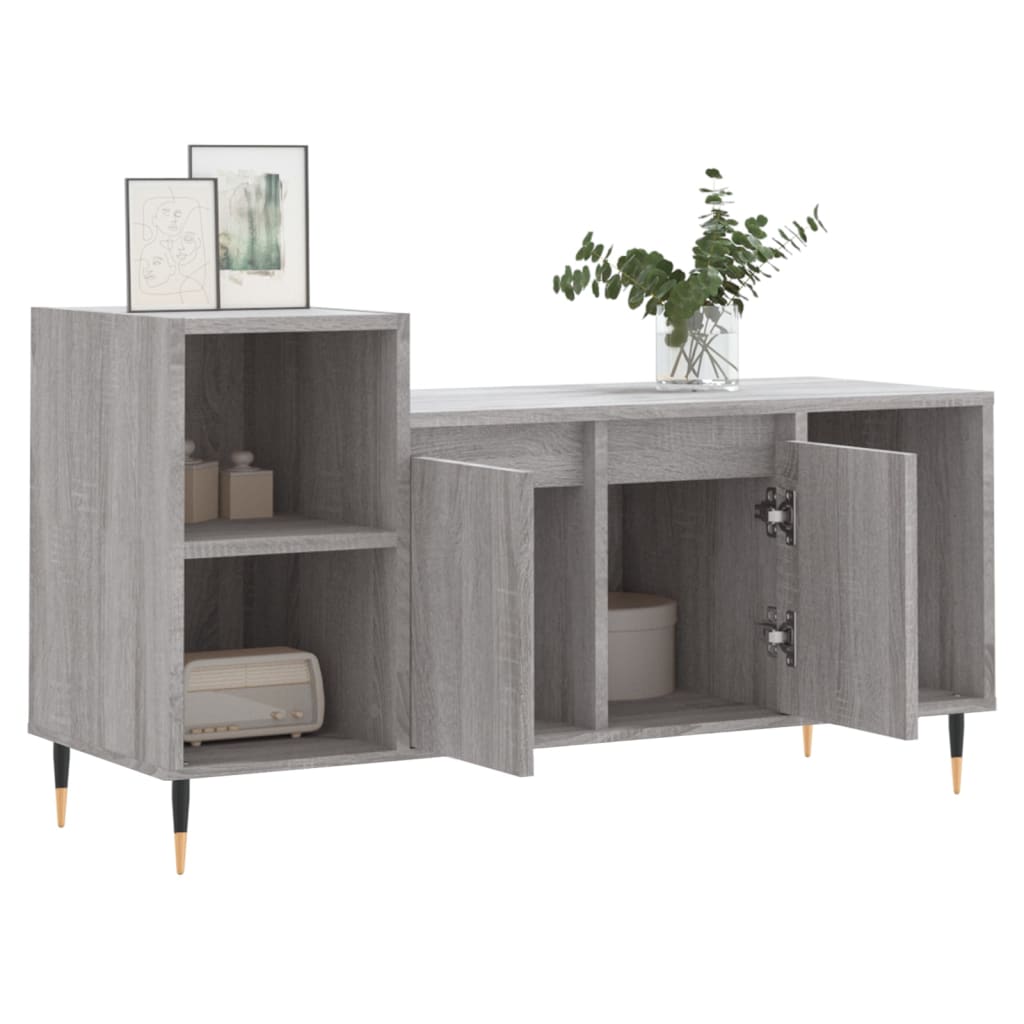 Tv-Bänk 100X35X55 Cm Konstruerat Trä