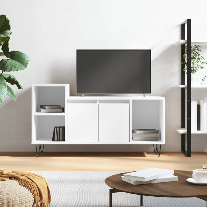 Tv-Bänk 100X35X55 Cm Konstruerat Trä