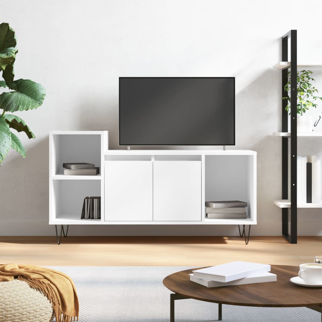 Tv-Bänk 100X35X55 Cm Konstruerat Trä