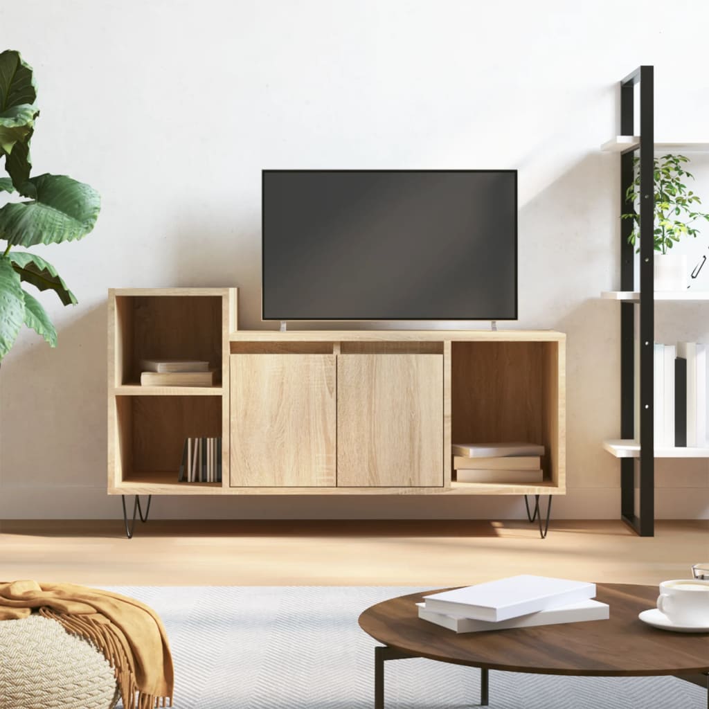 Tv-Bänk 100X35X55 Cm Konstruerat Trä