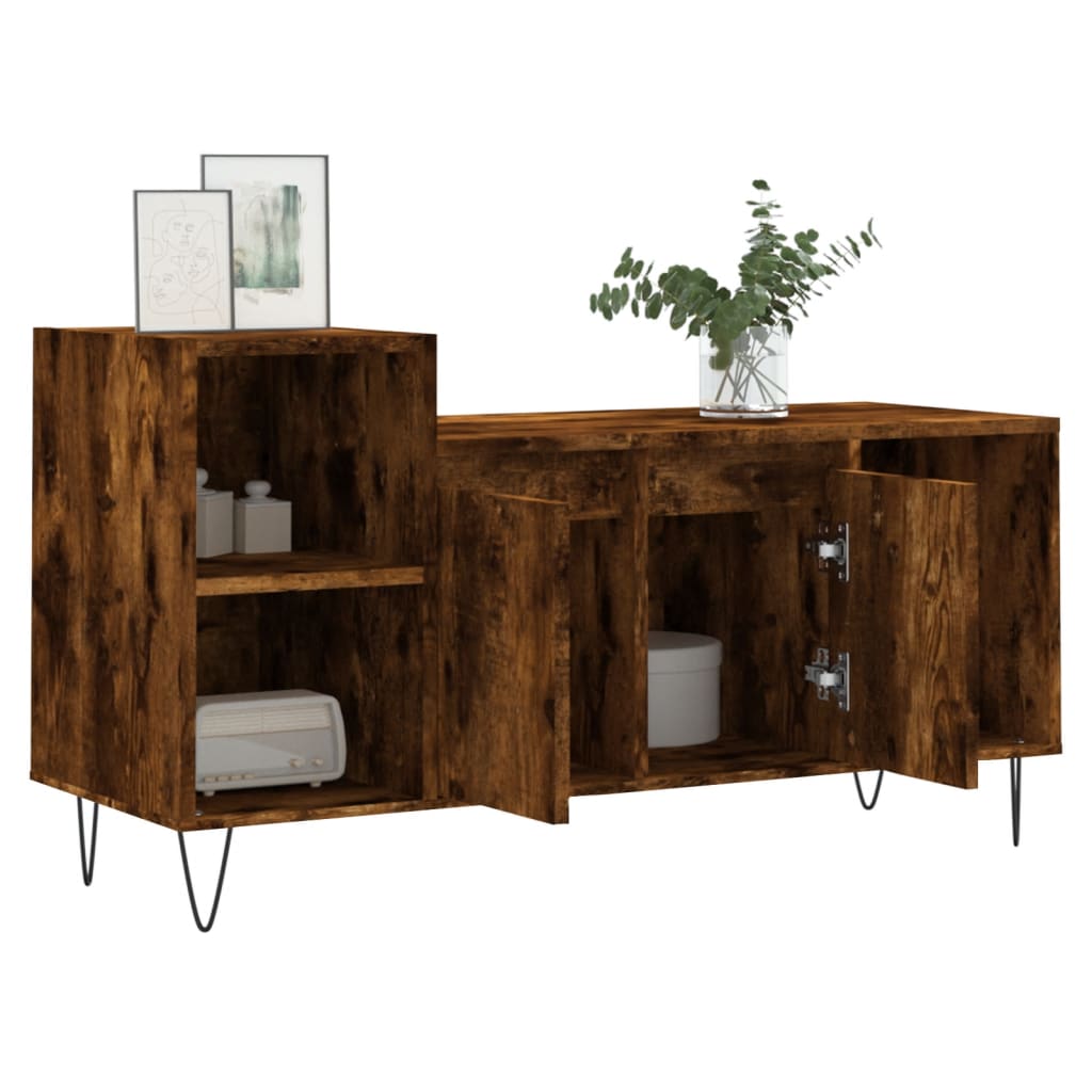 Tv-Bänk 100X35X55 Cm Konstruerat Trä