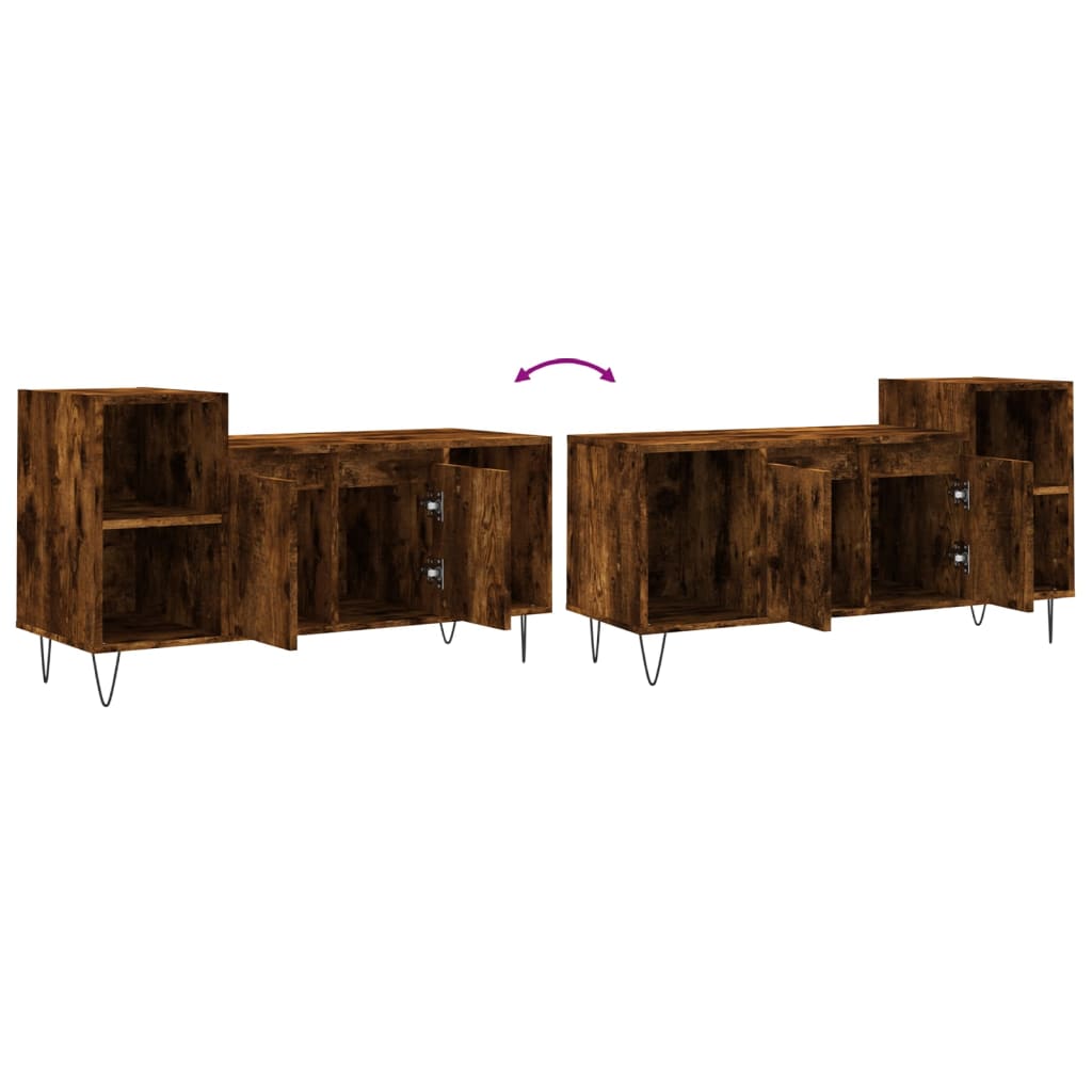 Tv-Bänk 100X35X55 Cm Konstruerat Trä
