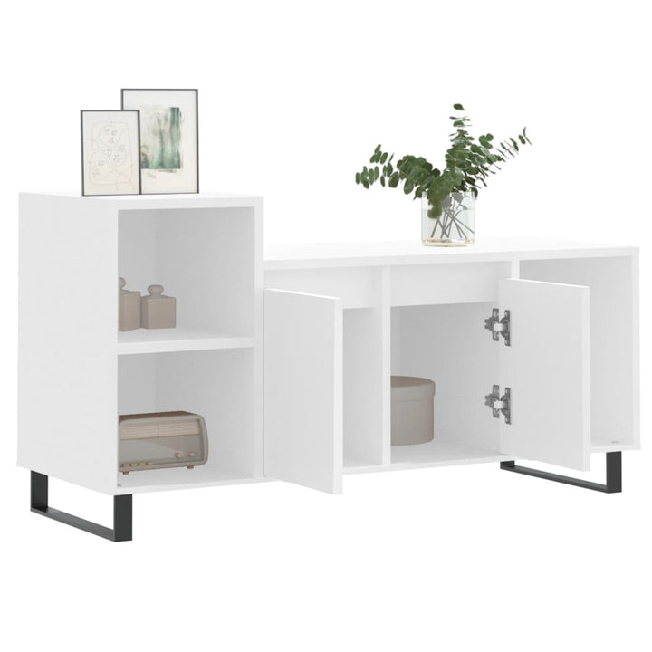 Tv-Bänk 100X35X55 Cm Konstruerat Trä