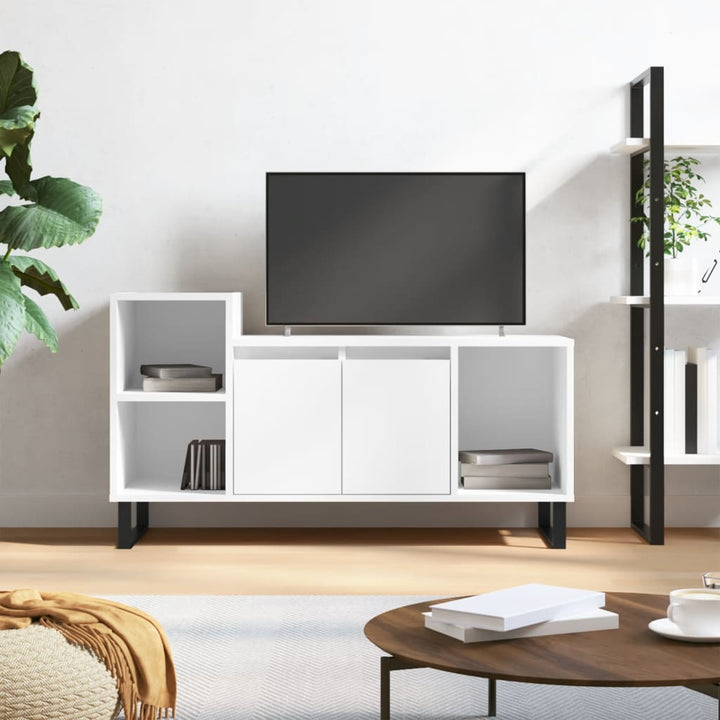 Tv-Bänk 100X35X55 Cm Konstruerat Trä