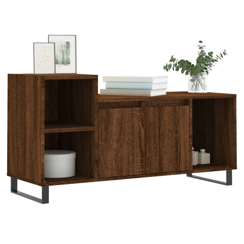 Tv-Bänk 100X35X55 Cm Konstruerat Trä