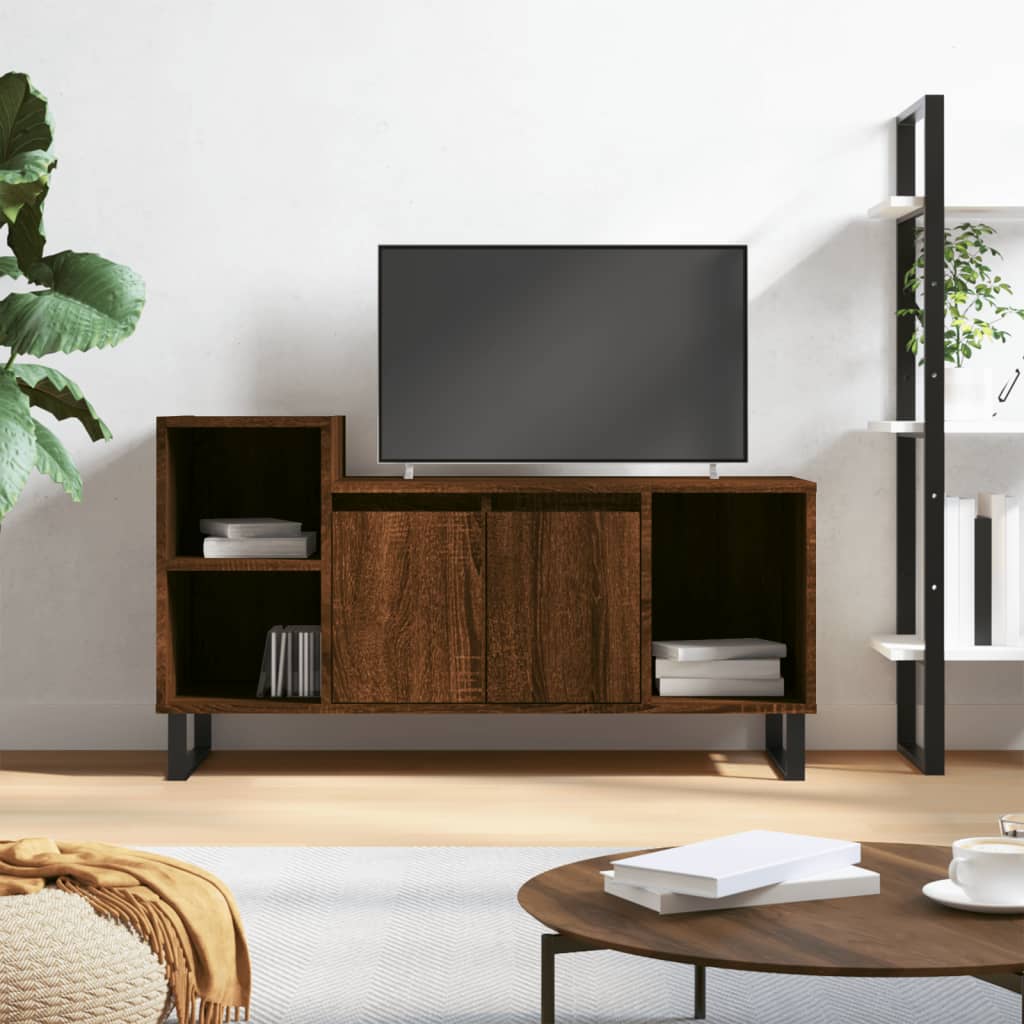 Tv-Bänk 100X35X55 Cm Konstruerat Trä