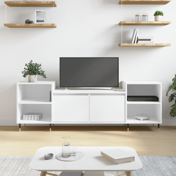 Tv-Bänk 160X35X55 Cm Konstruerat Trä