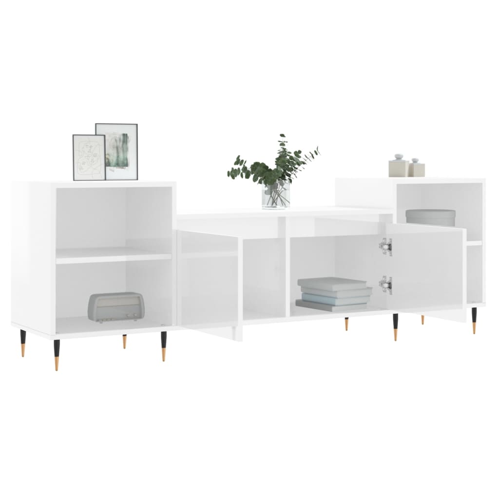 Tv-Bänk 160X35X55 Cm Konstruerat Trä