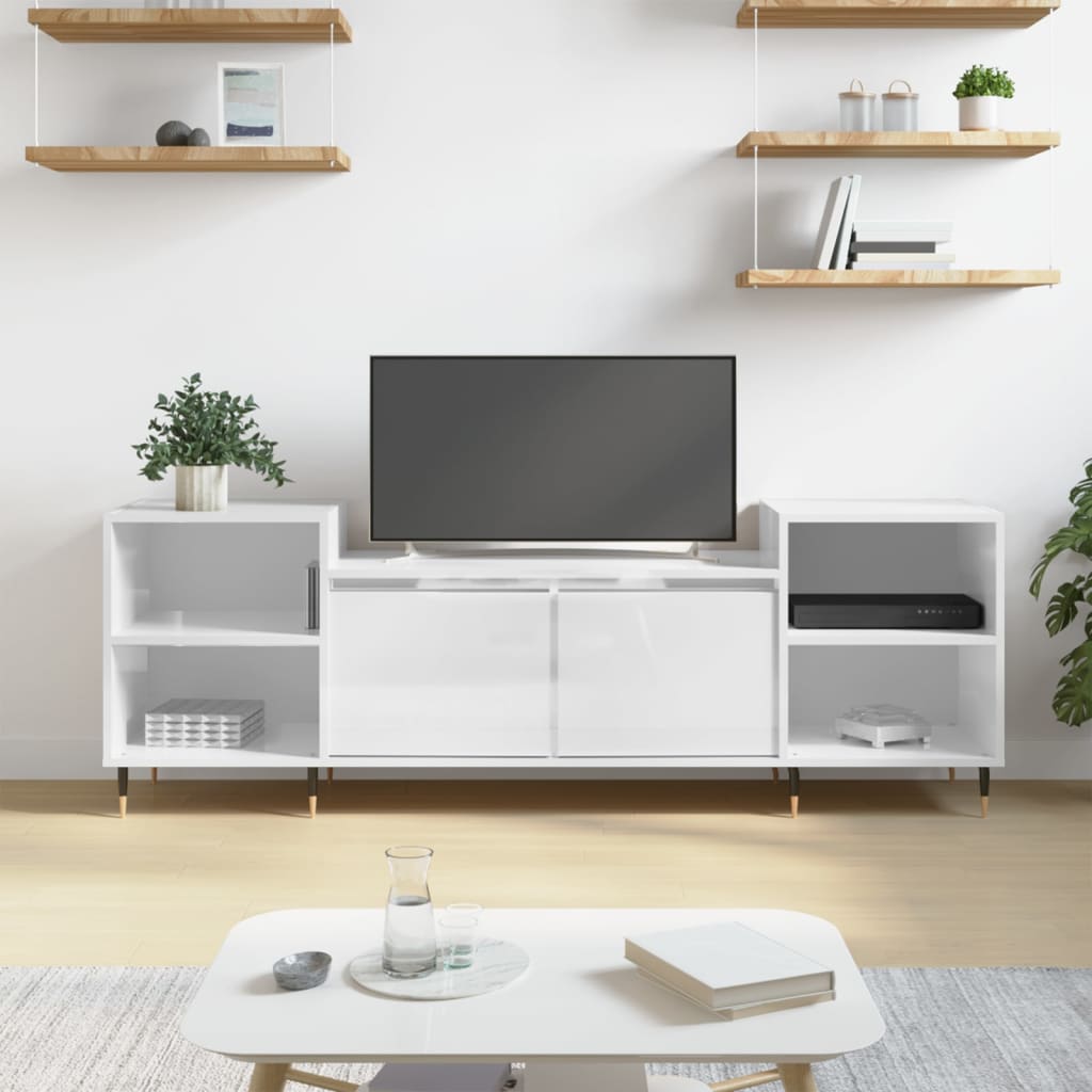 Tv-Bänk 160X35X55 Cm Konstruerat Trä