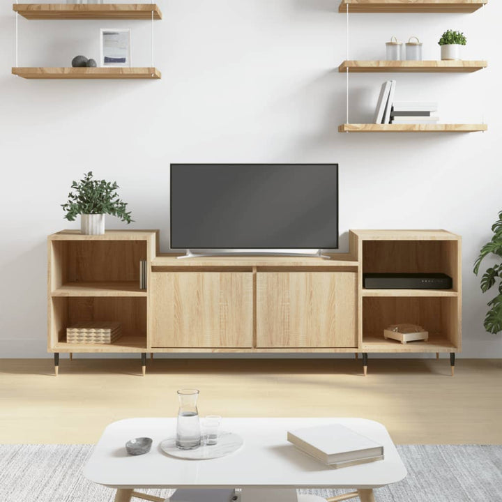 Tv-Bänk 160X35X55 Cm Konstruerat Trä